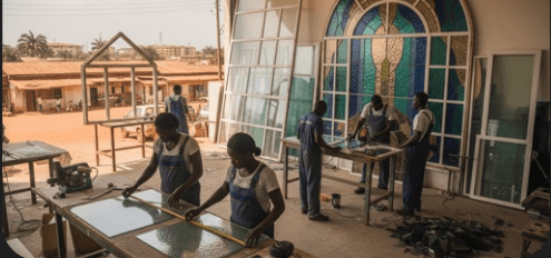 Vitraux & Miroiterie - Conception et fabrication sur mesure